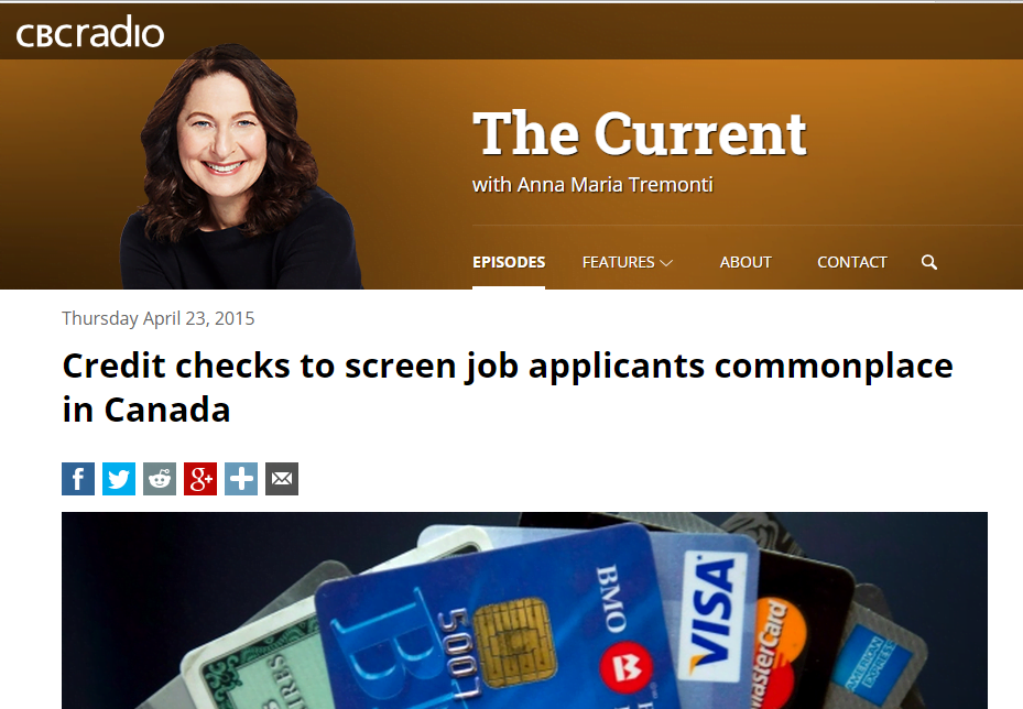 IQ In the News: Ross Campbell on Credit Checks to Screen Job Applicants