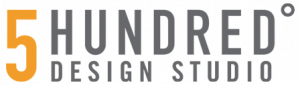 500 Degrees Studio Logo